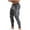 Gray Training Leggings for Men, variant on HOOMEUMY Men's Camouflage Jogger Pants Elastic Waist Drawstring Sweatpants Workout Training Trousers Side Pockets Skinny Fit Gym Running Fitness Camouflage XXL