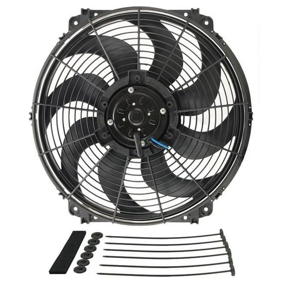 16 in. Tornado Electric Puller Fan