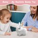 thumbnail image 3 of Interactive hopping rabbit toy electric pink white, 3 of 5