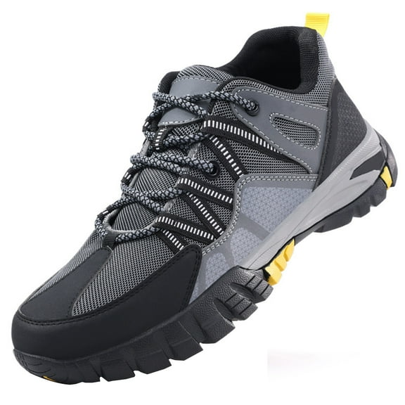Safety Trainers Men Slip Resistant Steel Toe Cap Trainers Women Puncture Proof Safety Shoes Breathable Comfortable Industrial Work Shoes