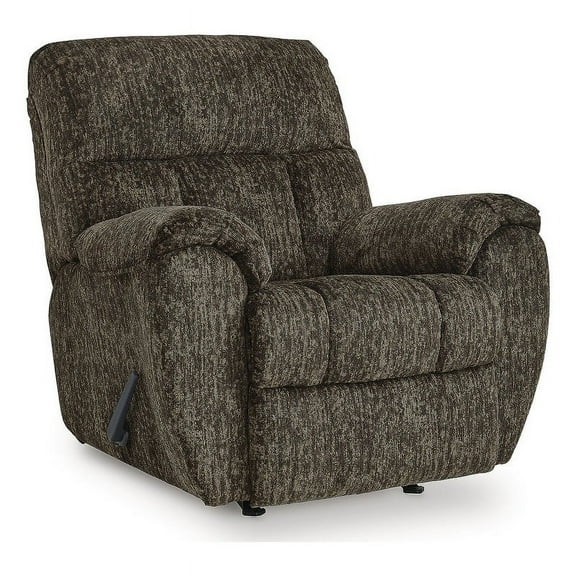 Signature Design by Ashley RiverCam Brown Rocker Recliner