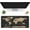 Black Golden World Map, variant on Vintage World Map Desk Mat,Black Golden World Map Extended Gaming Mouse Pad,Large Non-Slip Rubber Base Mousepad with Stitched Edges,Waterproof Mouse Mat Desk Pad for Office Game Home 35.4x15.75 in