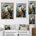 thumbnail image 4 of Designart "Flight of African Hornbills II" African Canvas Print, 4 of 5