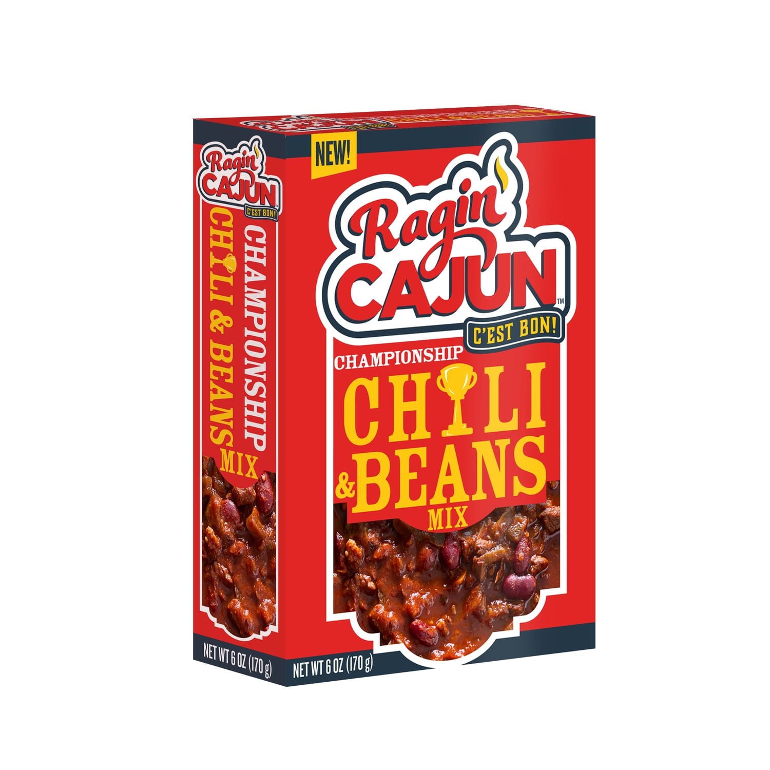 (2 pack) Ragin' Cajun Championship Chili With Beans MIx