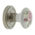 thumbnail image 4 of Nostalgic Warehouse Claros_Sd_Nk Vintage Porcelain Painted Rose Single Dummy Door Knob -, 4 of 4