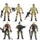 thumbnail image 5 of Kits de juego de figuras de acción,Juego de figuras de acción Figuras de acción especiales,Juguete de contra el terrorismo Muñeca única,Figura de personal en miniatura para casa de, 5 of 8