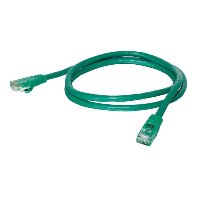 C2G Cat5e Snagless Unshielded (UTP) Network Patch Cable - Patch cable - RJ-45 (M) to RJ-45 (M) - 5 ft - CAT 5e - molded, stranded - green