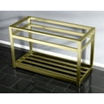 thumbnail image 5 of Kingston Brass Vsp4922a 49" Wide X 30" High Console Stand - Black, 5 of 6