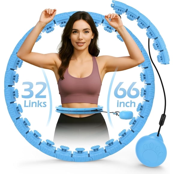 Aro Fitness JLoibao Ponderado con 32 Enlaces Tamaño 168 cm