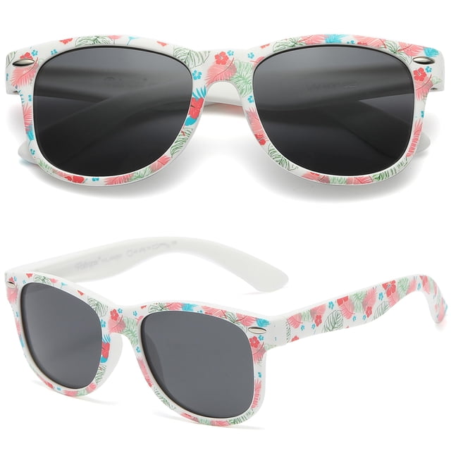 Lentes de Sol PolarSpex para Niños Pequeños con Protección UV400 Polarizados con Estuche de 2 a 8 Años