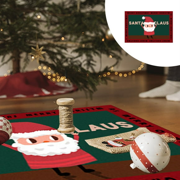 TIMIFIS Floor Mats Christmas Feel Home Decoration Antislip Carpet Various Size Layered Doormats for Front Outdoors/Living Room/Door/Front Porch/Farmhouses/Entryway/Patio Home Decoration