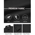 thumbnail image 5 of COOFANDY Long Sleeve Shirts for Men Wrinkle Free Button Up Dress Shirts Casual Stylish Office Shirt, 5 of 6