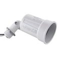 thumbnail image 2 of Hubbell Electrical Light Bulb Socket Lamp Holder - 120 V, 75-150 W - 10 Pack, White, 2 of 3