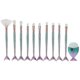 thumbnail image 1 of Pro 11pcs Makeup Brushes Set Eye Shadow Foundation Powder Eyeliner Eyelash Lip Make Up, 1 of 4