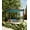 Gray Column Blue Curtain, variant on Luku Outdoor Pergola with Retractable Sun Shade Canopy, 10x10 Ft Modern Aluminum Faux Wood Grain Pergolas for Patio, Backyard, Deck, Garden, UV-Resistant Metal Shelter for Outdoor Living Space