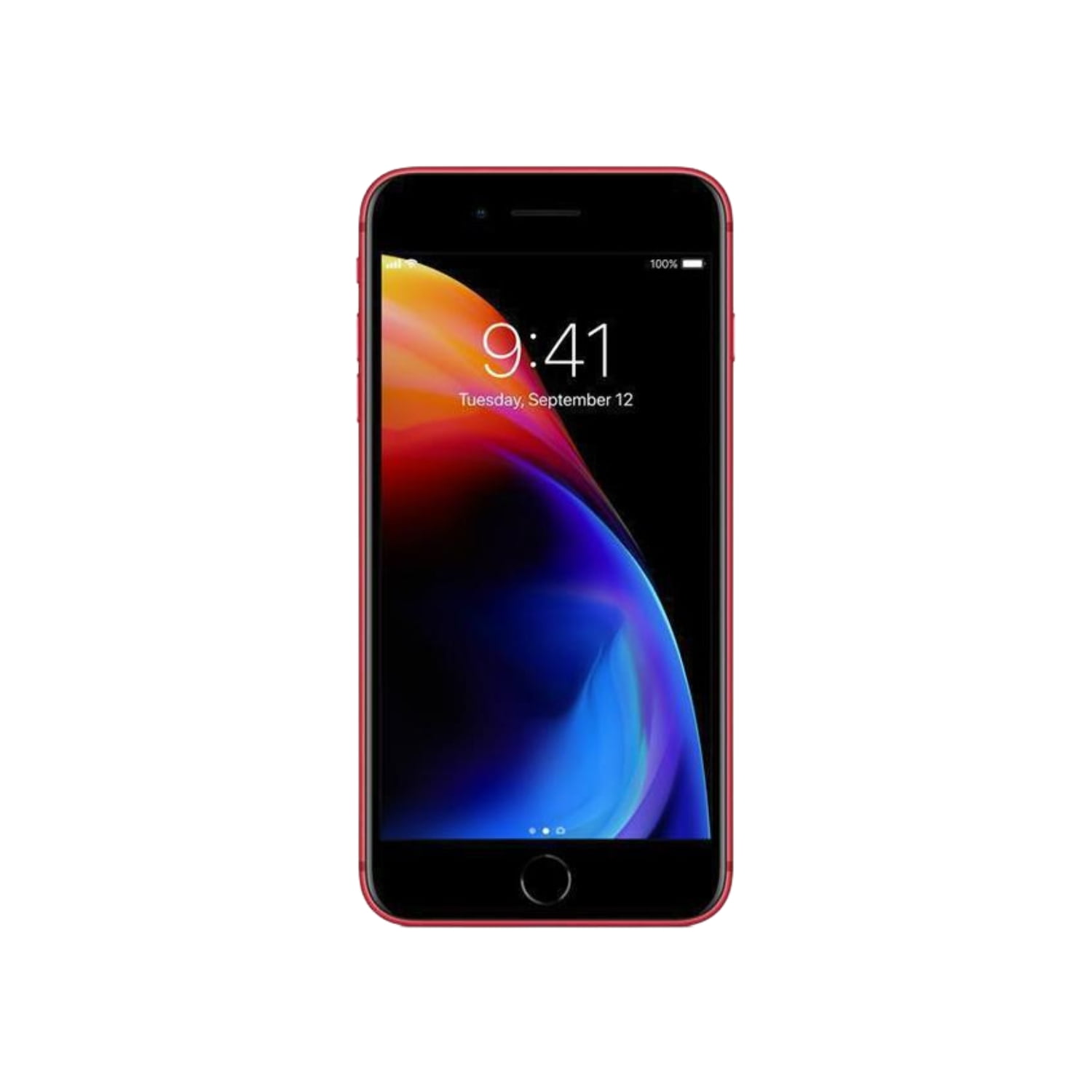 Pre-Owned Apple iPhone 8 Plus (Unlocked) 64GB Red (A1864) Bundle with Wireless Earbuds