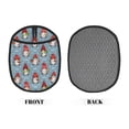 thumbnail image 2 of Naloa Snowflake Christmas gnome Silicone Pot Holders, Oven Mitts Heat Resistant Hot Pads, Non Slip Pot Holder for Kitchen Baking and Cooking 9.4 x 7.5 Inches, 2 of 7