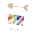 thumbnail image 1 of Juguete de clasificación de espinas de pescado, juguete educativo temprano, juguete de madera para aprender a clasificar por colores. S, 1 of 9