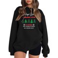 thumbnail image 1 of Gibobby Sudadera mujer Sudadera de forro polar de gran tamaño con cuello redondo y manga larga con hombros caídos(Negro,CH), 1 of 3