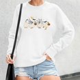 thumbnail image 2 of EHQJNJ Sweat-Shirt à Col Rond pour Femmes, Haut Graphique Mignon, Sweat à Capuche Imprimé Mignon, Pull Amusant, Sweat-Shirts Graphiques Tendance, 2 of 4