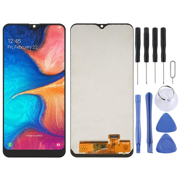 Cellphone Spare Parts  incell LCD Screen and Digitizer Full Assembly for Galaxy A20 A205F/DS, A205FN/DS, A205U, A205YN,