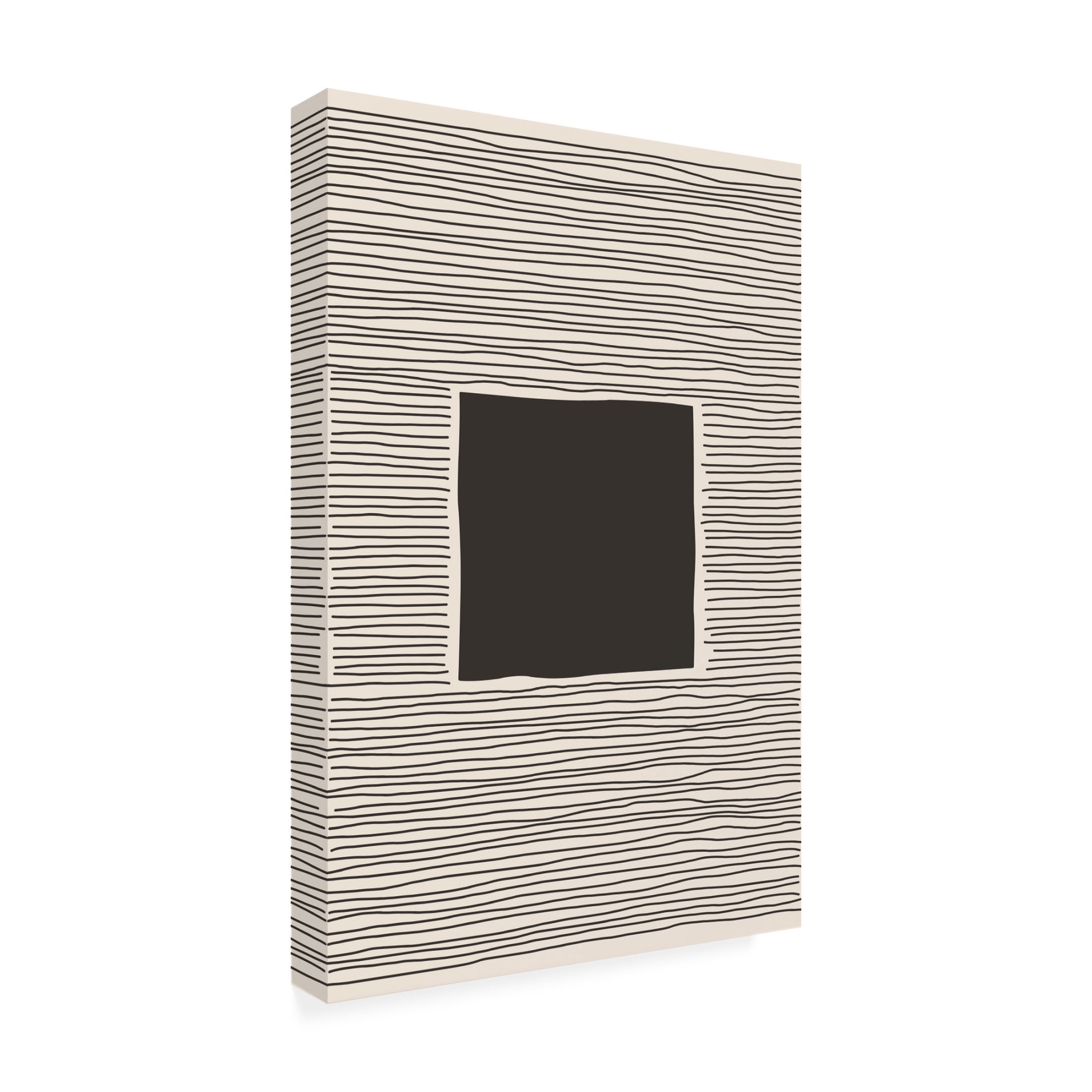 Trademark Fine Art jay stanley Minimalism Shapes 4 Canvas Wall Art
