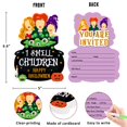 thumbnail image 2 of Tarjetas de invitación para fiesta de Halloween BIZIBAFF Hocus Pocus, paquete de 12, 2 of 7