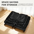 thumbnail image 2 of 3-Piece Luggage Sets,Expandable 20/24/28 inch Lightweight Hardsdie Suitcase with Double Spinner Wheels and TSA Lock, Beige Tan, 2 of 2