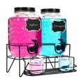 thumbnail image 1 of Dispensador de detergente para ropa Roetell, 2 juegos de 3,78 L con soporte, 1 of 6