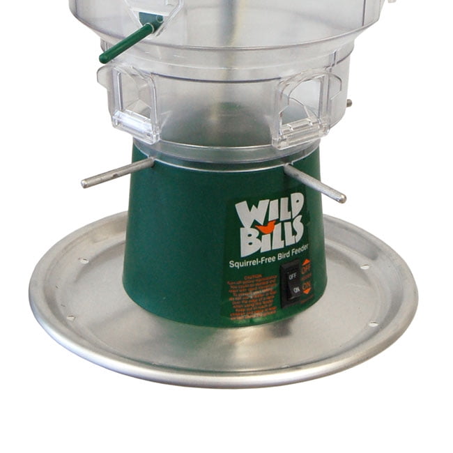 Wild Bills Electronic Squirrel Proof Bird Feeder, 12 ports