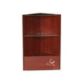 thumbnail image 1 of Roxy Display SC-SCR-GLM 38 in. Cash Register Stand with Glass Display - Maple, 2 Pieces, 1 of 1