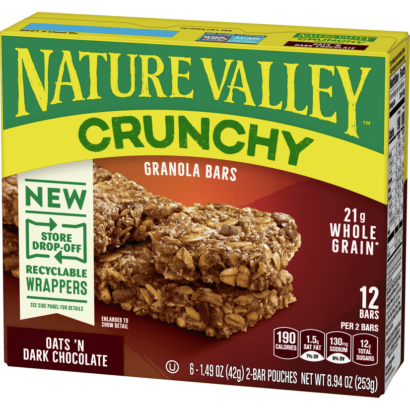 Nature Valley Granola Bars Crunchy Oats Dark Chocolate 6 Ct 8 94 Oz Walmart Com Walmart Com Nature Valley Granola Bars Crunchy Oats Dark Chocolate 6 Ct 8 94 Oz Walmart Com Walmart Com