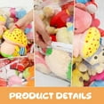 thumbnail image 6 of Clear Stuffed Animal Storage Chair, Waterproof Stuffed Animal Chair, Bean Bag Stuffed Animal Storage, Large PVC Plush Toys Storage Creative Stuffable Zipper Bean Bag Cover, 6 of 8