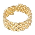 thumbnail image 4 of 30PCS Wig Accessories Hair Extensions Crimp Rings Hair Braids Dreadlock Beads Cuffs Clips (Golden), 4 of 8