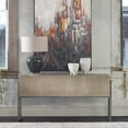 thumbnail image 5 of Uttermost Nevis Contemporary Wood and Metal Console Table in Oatmeal and Gray, 5 of 10