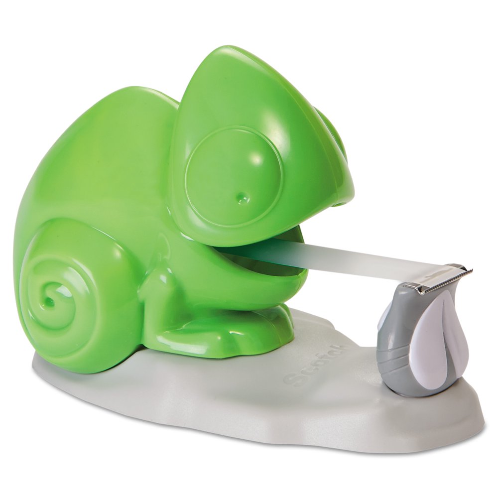 Scotch Chameleon Tape Dispenser, 1" Core for 1/2" and 3/4" Tapes