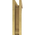 thumbnail image 4 of 6"W x 24"D x 24"H Thin Sheridan Rough Cedar Woodgrain TimberThane Corbel, Primed Tan, 4 of 6