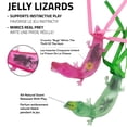 thumbnail image 2 of Playology Lizards with Insects and Ribbons Cat Toy with Catnip, 2 count, 2 of 6