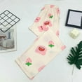 thumbnail image 2 of Hrsba Print Pajama Pants Women Loose Casual Sleepwear Pants for Women, 2 of 3