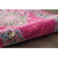 thumbnail image 4 of Nourison Passion Persian Fuchsia 2'2" x 10' Area Rug, (2x10), 4 of 7