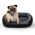 thumbnail image 1 of Cama para Perro Hills Negra Gris Resistente y Confortable con Relleno Suave, Small, 1 of 9