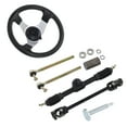 thumbnail image 2 of Tie Rod Rack Shaft Kit,Go Kart Steering Wheel Go Kart Steering Wheel Parts Tie Rod Rack Shaft Set Highly Versatile, 2 of 14