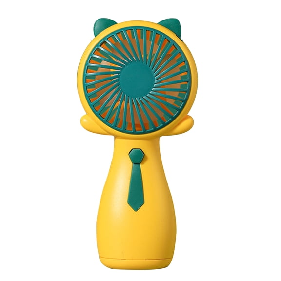 Small Cooling Fan Cute for Cat Shape Handheld Fan Mini Ventilation Fan Low Noise