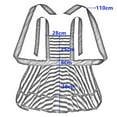 thumbnail image 6 of Grofry Vintage Apron for Women Kitchen Cooking Baking BBQ Grilling Stripes Chest-to-Knee Coverage Adjustable Neck Stripes Polka Dot Apron Retro Mothers Day Gifts, 6 of 8
