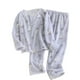 thumbnail image 2 of Ropa interior térmica para mujer, pantalones de manga larga con botones de color liso para otoño e invierno, ropa de hogar abrigada y de terciopelo, conjunto de pijamas, pantalones de poliéster para m, 2 of 9