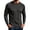 Black, variant on Mens Ice Silk Mesh Basic Tees Long Sleeve Crewneck Breathable Lightweight Stretchy Flex Shirts UPF Sun Protection Active Daily Tops