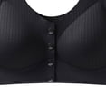 thumbnail image 4 of HBGVBA Womens Plus Size Wireless Bras Front Closure Wide Strap Fixed Cup Seamless Comfortable Bralette, 4 of 5
