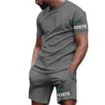 thumbnail image 2 of 2024 Summer Men‘s Set Fashion Sportswear Men‘s Short sleeved T-shirt+Sports Shorts Set Men‘s Casual Men‘s Clothing Men‘s Jogging, 2 of 7