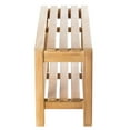 thumbnail image 2 of ARB SYSTEMS INC Teak Shower Bench Coach 36" (90 cm) with shelf, 2 of 5