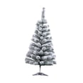 thumbnail image 2 of Rongfmy Snow Flocked Christmas Tree Decorative Holiday Décor for Cafe Indoor Holiday 90cm, 2 of 9